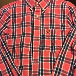 Men's Hollister plaid shirt